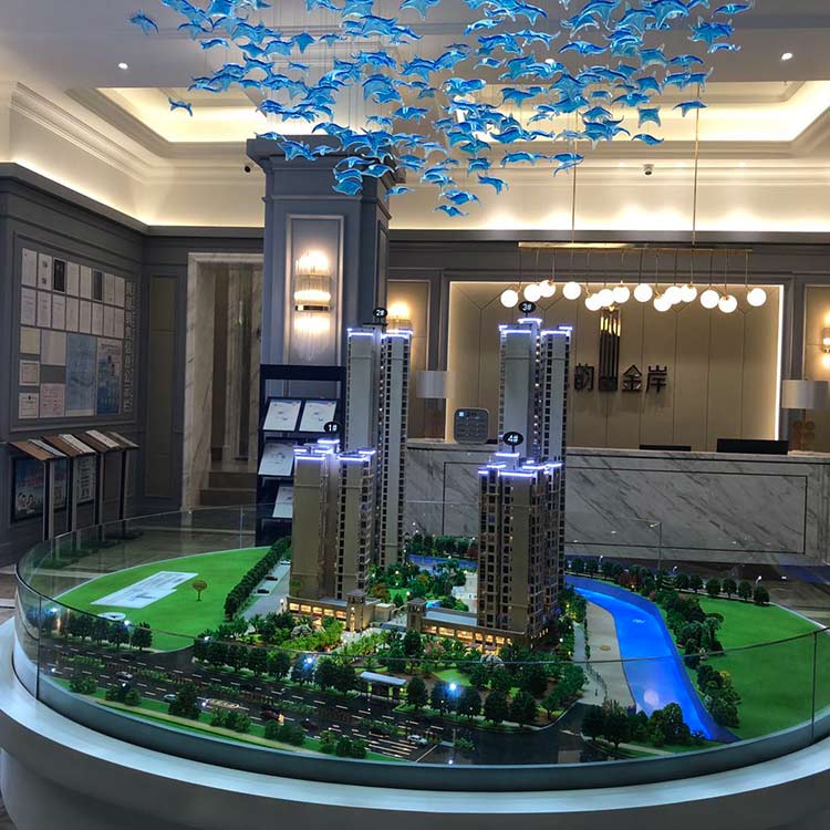 3D打印房地产沙盘模...
